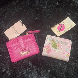 Juicy couture, and Betsy Johnson cardholders